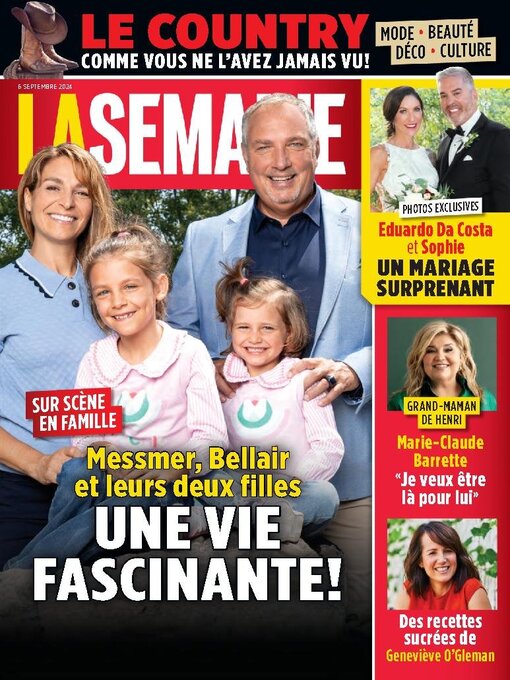 Title details for La Semaine by TVA Publications Inc. - Available